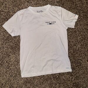 Salt Life Boy’s White Performance Tee